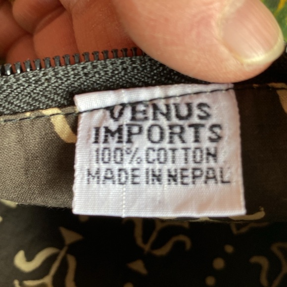 BOHO/HIPPY ‘Venus Imports’ Crossbody Bag Hand Made in Nepal with Veg Dyes - Picture 4 of 10